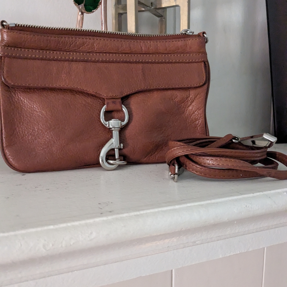 Rebecca Minkoff Tan Leather Crossbody Bag